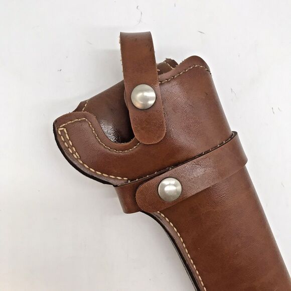 Smith & Wesson 19-38 Brown Leather Holster (See Photos) RHD Revolver Carry Case - Picture 8 of 16